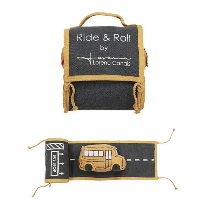 LORENA CANALS - Peluche Ride & Roll Autobus Scolaire