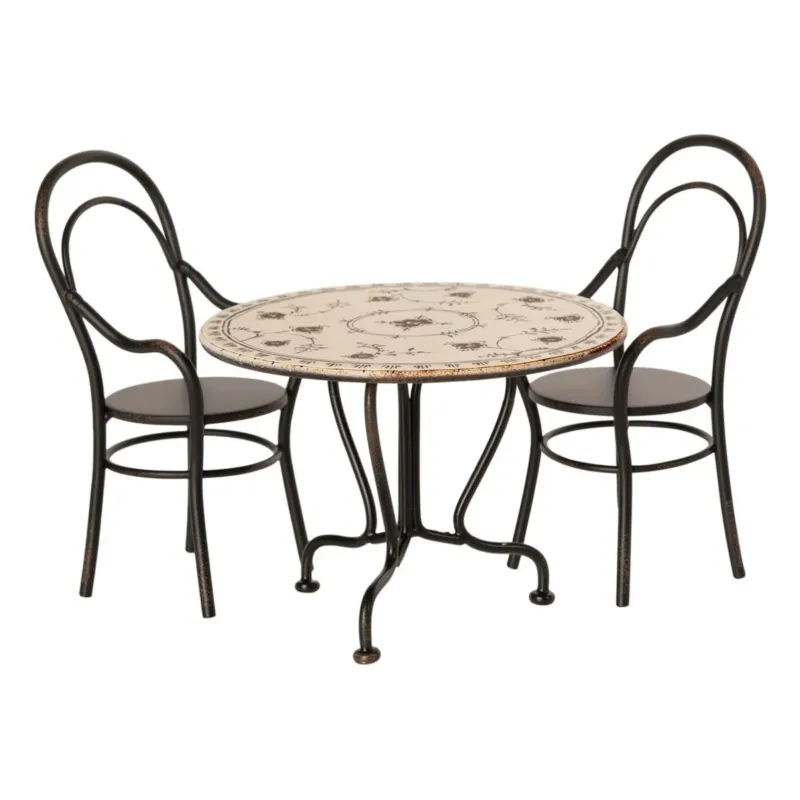 MAILEG - Ensemble De Table À Manger Avec 2 Chaises
