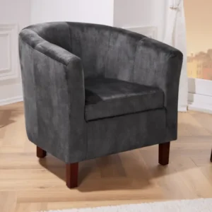 Design Lounge Sessel HEMINGWAY Samt Armlehnen Cocktailsessel