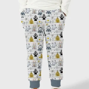 Playful Monster Friends Bamboo Jogger