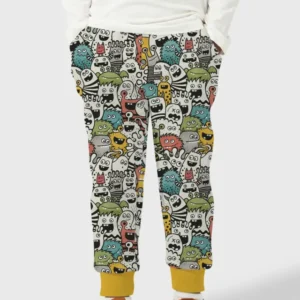Monsters And Friends Bamboo Jogger