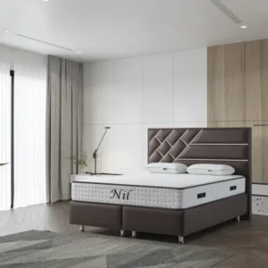 Design Nil Bett, Boxspringbett inkl Matratze
