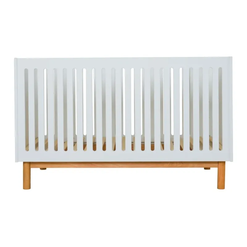 QUAX - Lit Bébé Évolutif MOOD 70 x 140 Cm - Blanc