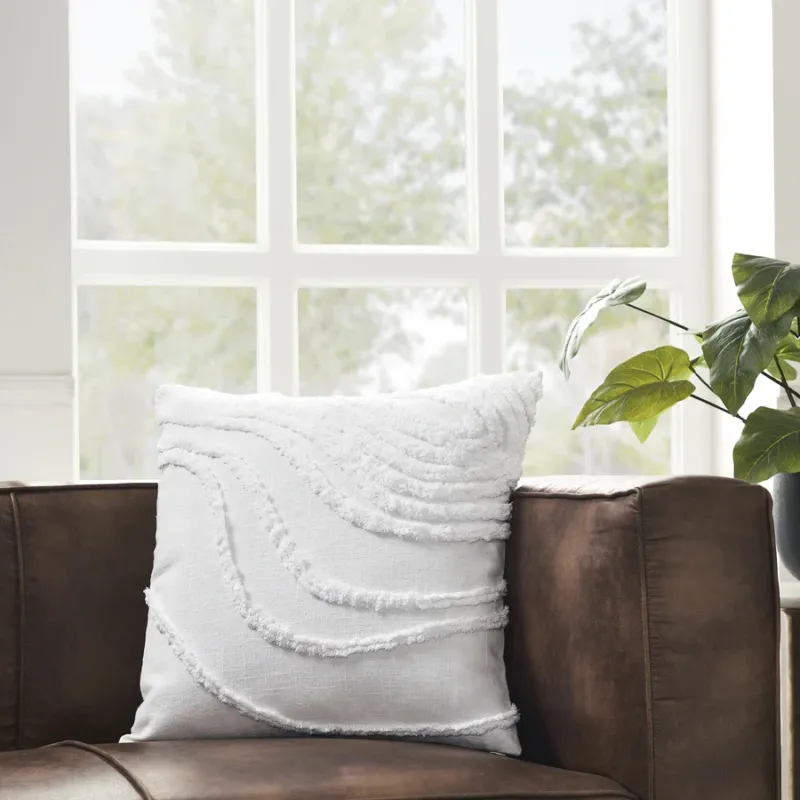 TAREYA 20"x20" Feather Filled Cushion