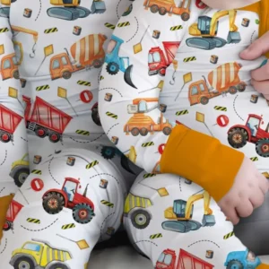 Tiny Builders Two Piece Long Sleeve Pajama Set , Tiny Builders Two Piece Long Sleeve Pajama Set - 12-18M