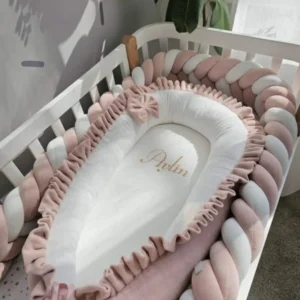 Baby nest with baby name. KARI studio